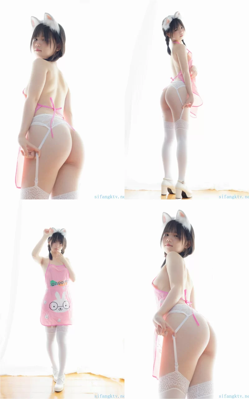 ஐ少女秩序ஐ内部私定 激萌萝莉小鱼 粉色肚兜 极品馒头穴 - 细节图1