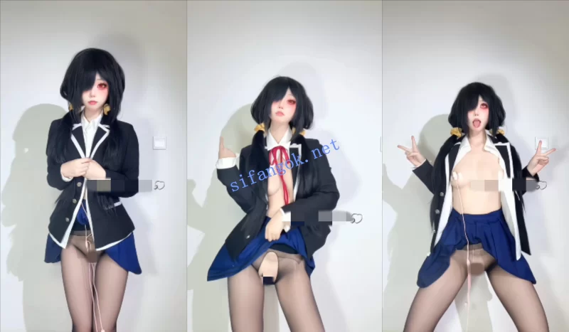 超高颜值萝莉顶级COS 希尔薇 最新极品裸舞 - 细节图8