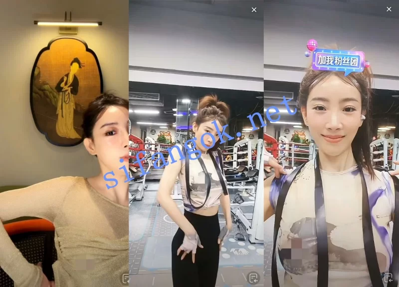 ❤️丨央视主持人丨❤️透视镂空漏点加长版补漏 - 细节图3