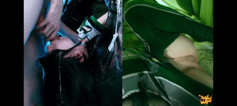 MollyRedWolf剑星 伊芙Cosplay壁尻播种 - 细节图1