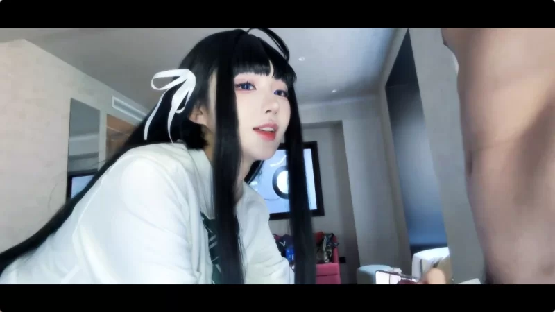 超高颜值985极品TS 福利 比女人还骚美娘coser 怡华 - 细节图7