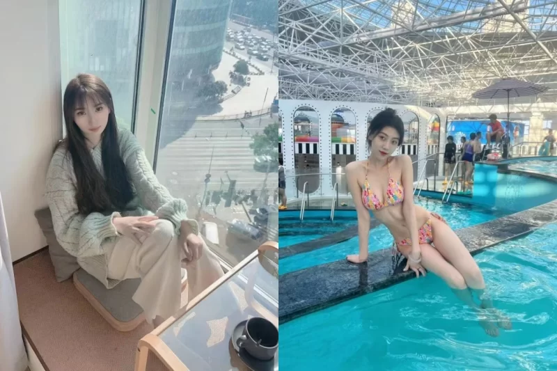 快手23W粉极品女神线下约会榜一大哥情趣女仆跪舔 - 细节图2