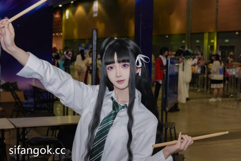 超高颜值985TS福利比女人还美的Coser极致诱惑 - 细节图3